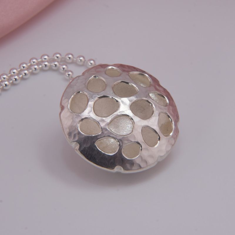 Preview: Lotus Anhänger Silber